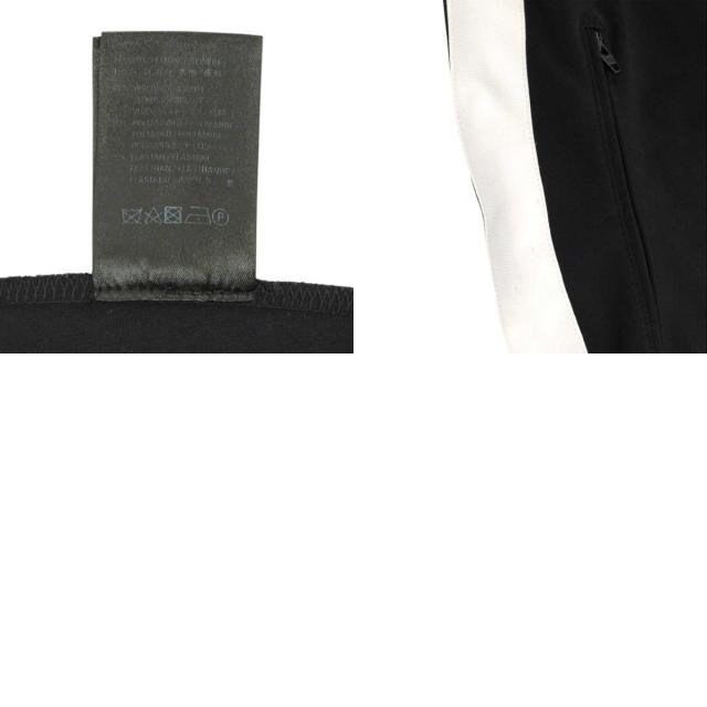 バレンシアガ ロゴ プリント サイドライン トラックパンツ レディース  