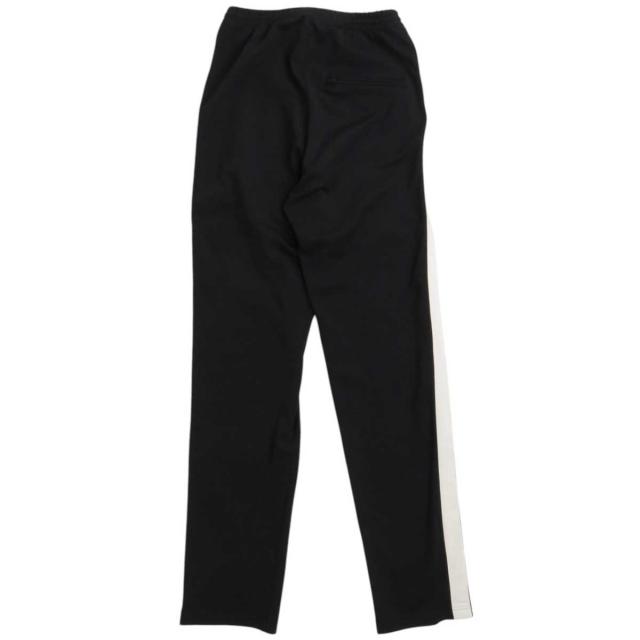 バレンシアガ ロゴ プリント サイドライン トラックパンツ レディース  