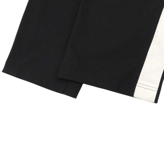 バレンシアガ ロゴ プリント サイドライン トラックパンツ レディース  