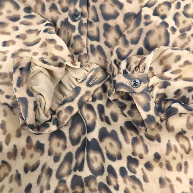 セリーヌ レオパード柄 ワンピース レディース ブラウン系 CELINE 中古  