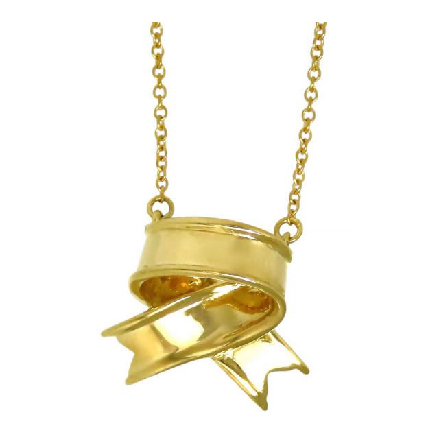 Tiffany & Co. クロスステッチ ネックレス ダイヤモンド K18