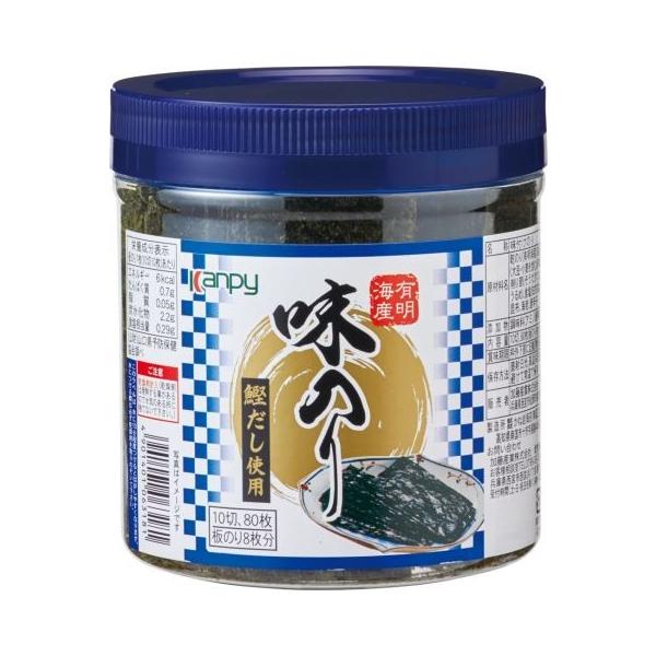 有明産 卓上味のり ８０枚×48個セット/味付け海苔(4901401063181)
