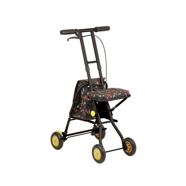 看護・介護用品 幸和製作所 KOWA Walking Stecky シルバーカー 折りたたみ