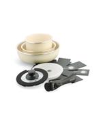 [レビューでクーポン]グリーンパン クリックシェフ セット8 クリームホワイトの通販は