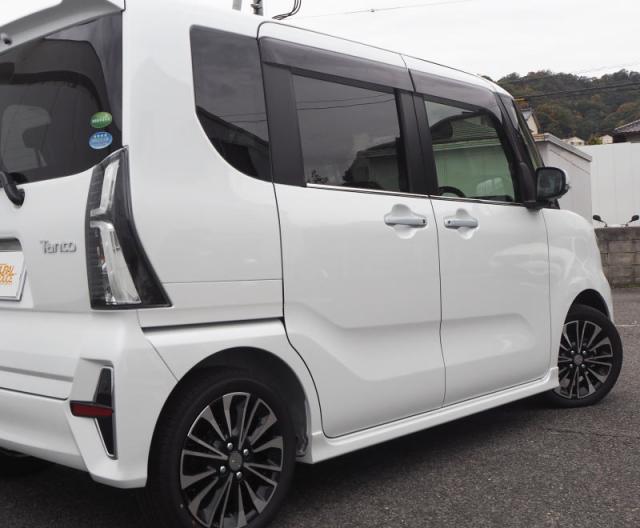 新型 タント カスタム ファンク天使の都市 天使の都市650S 天使の都市660S 風窓刈り込み ガーニッシュ 働き掛ける仕かける 4P 鏡面大成