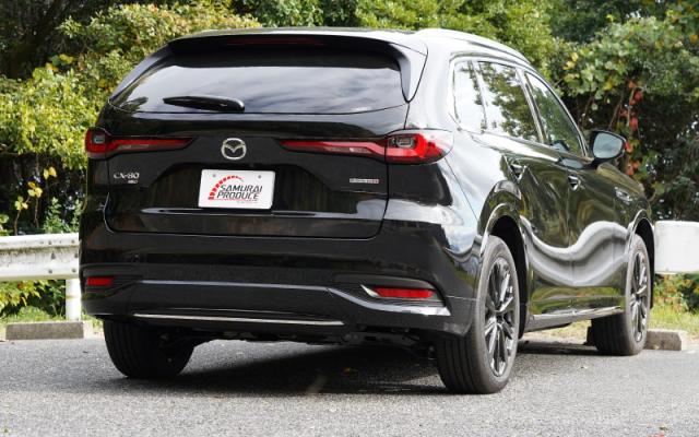 CX-80 リアリップ ガーニッシュ 1P 選べる2色 鏡面仕上げ ブラック鏡面仕上げの通販は