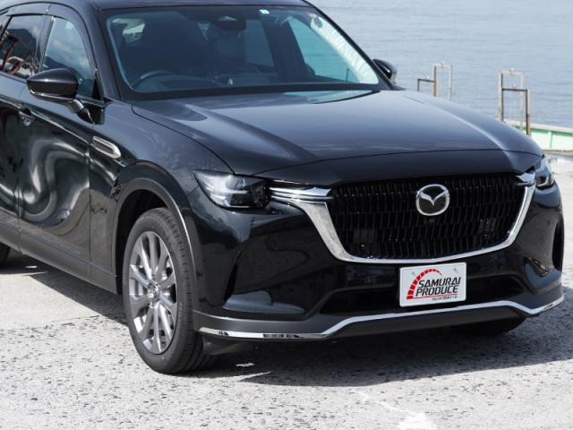 【予約/6月20日頃入荷予定】【セット割】マツダ CX-60 ガソリン ディーゼル 専用 フロントバンパー ＆ サイドバッジ ガーニッシュ 外装パーツセット 鏡面仕上げ 2026年3月一部改良後対応 外装 カスタム パーツ アクセサリー ドレスアップ_15