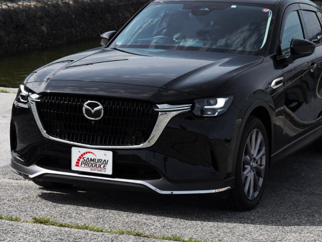 【予約/6月20日頃入荷予定】【セット割】マツダ CX-60 ガソリン ディーゼル 専用 フロントバンパー ＆ サイドバッジ ガーニッシュ 外装パーツセット 鏡面仕上げ 2026年3月一部改良後対応 外装 カスタム パーツ アクセサリー ドレスアップ_16