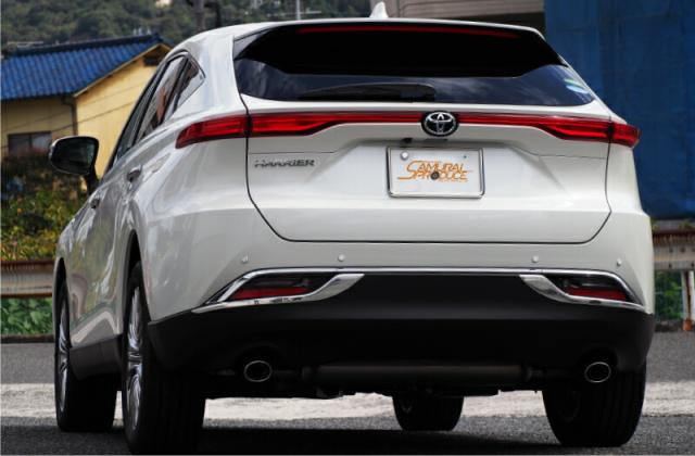 ハリアー リアバンパー