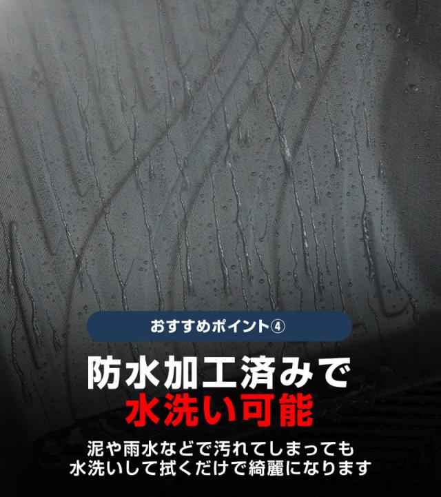 【予約/5月30日頃入荷予定】【セット割】スバル 新型フォレスター SL系 専用 フロアマット&フルカバーラゲッジマットセット ラバータイプ 7P 防水 防汚 キズ防止 保護 内装 カスタム パーツ 水洗いOK_10