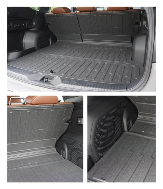 スバル 新型フォレスター SL系 専用 Premium Sport 専用 ラバータイプ フルカバーラゲッジマット カーゴトレイマット 4P ブラック 2026年5月マイナーチェンジ後対応 保護 防水 防汚 傷防止_2