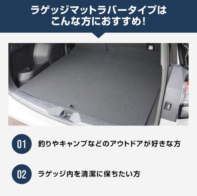 スバル 新型フォレスター SL系 専用 Premium Sport 専用 ラバータイプ フルカバーラゲッジマット カーゴトレイマット 4P ブラック 2026年5月マイナーチェンジ後対応 保護 防水 防汚 傷防止_3