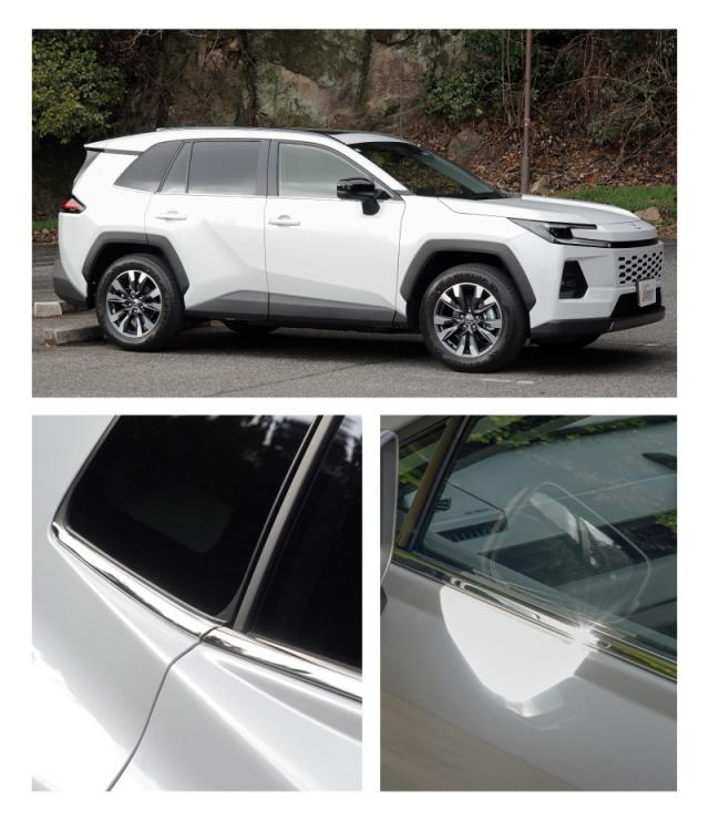 新型RAV4 60系 専用 ウィンドウトリムガーニッシュ 左右セット 6P 鏡面仕上げ 2025年12月フルモデルチェンジ後専用 外装 カスタム パーツ アクセサリー ドレスアップ 社外品_2