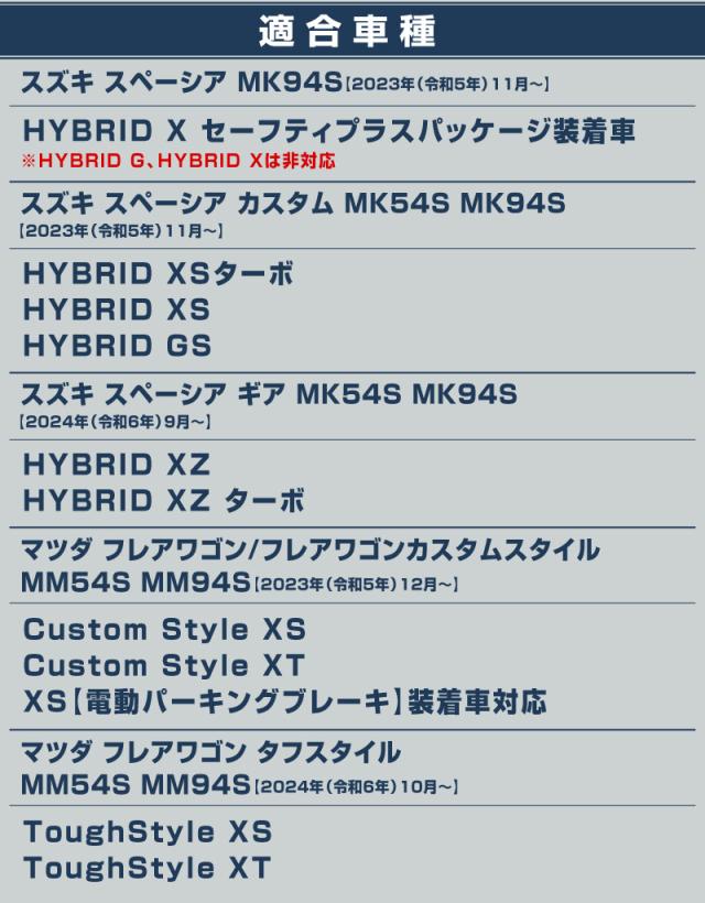 新型スペーシア スペーシアカスタム スペーシアギア MK54S MK94S シフトベース インテリアパネル 1P ピアノブラック_16