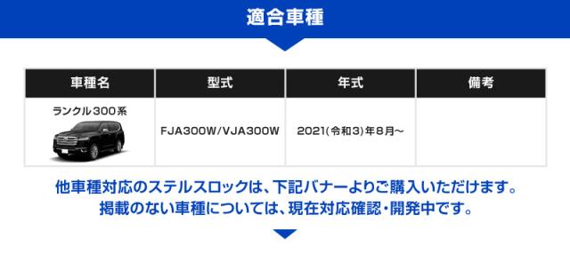 ランドクルーザー300 ランクル300 専用 車両盗難予防装置 ステルスロック 見えない予防装置で愛車を完全防御！ STEALTHLOCK 盗難対策 盗難防止方法 カーセキュリティ_10