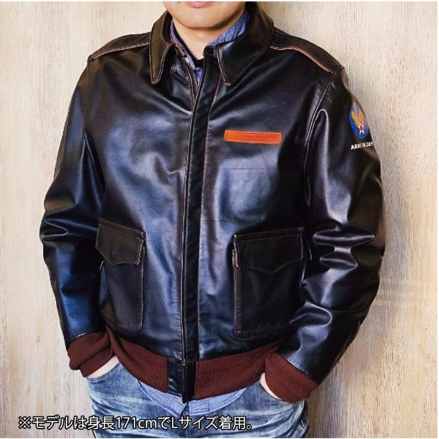 A2ジャケット【 A-2 フライト ジャケット】 A-2 ホースハイド 馬革 コーデ ミリタリー メンズ バックデザイン バックプリント 柴犬 しばいぬ soldier 兵士 戦車 陸軍 大砲 オリジナル デザイン 秋冬用 ユニセックス アウター カジュアルの通販は