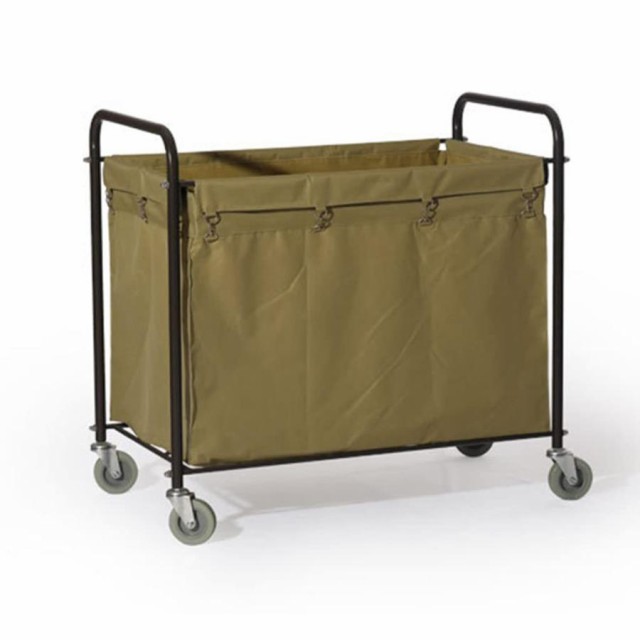 ホテル/ランドリーリネントロリー ービスカート 業務用ランドリーソーターカート 車輪付きの大型ホテルリネントロリー 衣類保管用の頑丈なランドリーハンパー35xの通販は 15,980円