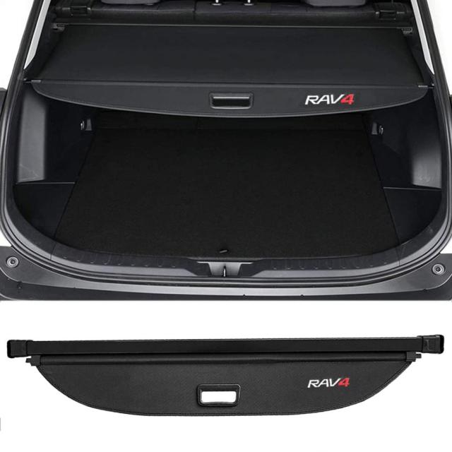 トヨタ 新型RAV4 XA50系 トノカバー ?ロールシェード トランクカーテン 延長型 カバーカーテン ラゲージ収納 プライバシー保護 耐高温 車種専用設計 内装パーツ