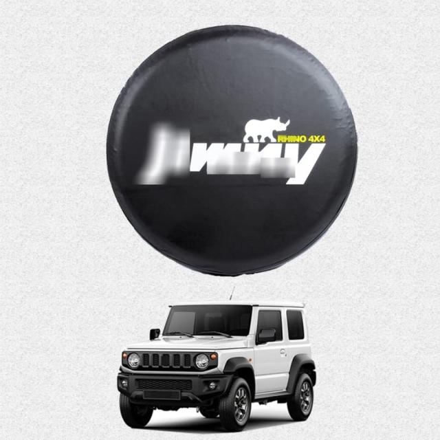 スズキ 新型ジムニー JB74W(2018年7月~)/新型ジムニーシエラ JB64W(2018年7月~)専用レザー素材背面スペアカバー スペアタイヤカバー 外装パーツ クセサリーキズ 19,096円