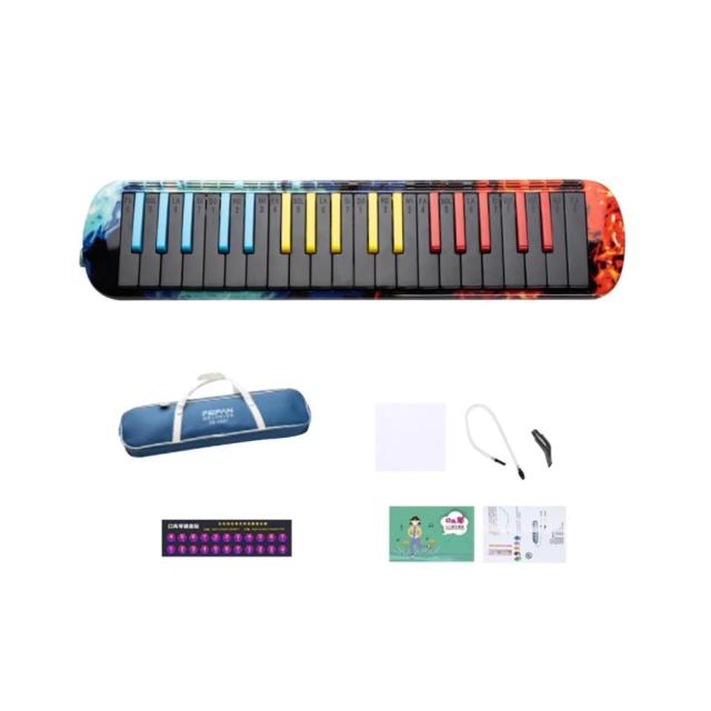 鮮やかな色合いのメロディカ楽器 37 キー 音楽愛好者への贈り物