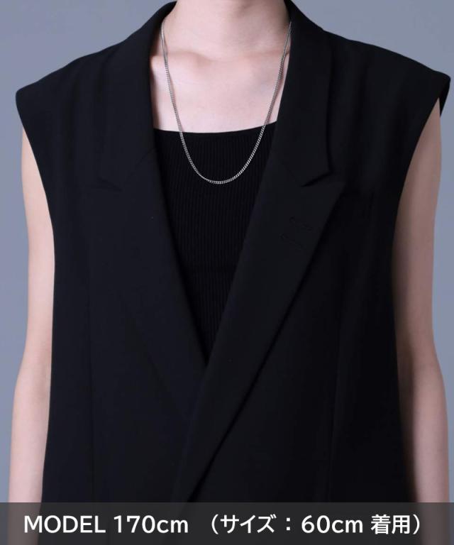 ライオンハート BASIC ミディアム シルバー チェーン ネックレス 喜平 シルバー925 1NC038C チェーン幅2mm / 長さ50cm or 60cm LION HEART ベーシック キヘイチェーン メンズ ブランド クリスマス プレゼント_9