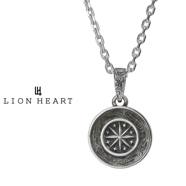 ライオンハート LH-1 “HAWAIIAN” ネックレス コンパス サージカルステンレス 金属アレルギー対応 03NE064HSV LION HEART