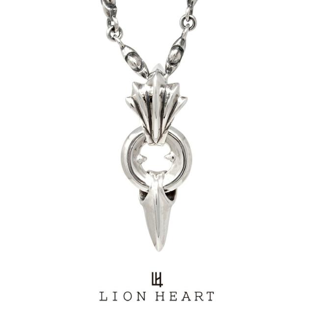ライオンハート HOWL ファングドネックレス 01NE0061SV  LION HEART ハウル シルバーネックレス ペンダント チェーン メンズ ブランド プレゼント 誕生日の通販は