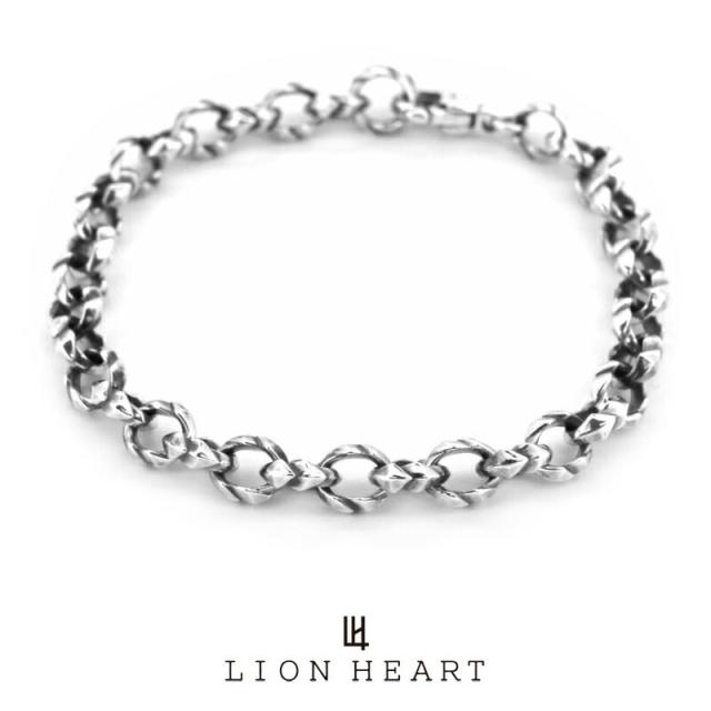 ライオンハート HOWL ミディアムタテガミブレスレット シルバー925 1BR080A0SV LION HEART ハウル シルバー ブレスレット  メンズ ブランド プレゼント 誕生日 【公式通販】 [ライオンハート] シルバー ブレスレット 1BR105A0SV
