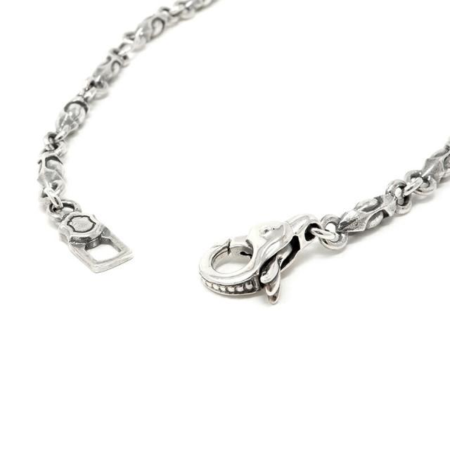 美品 ライオンハート ファングド デザイン チェーン ネックレス