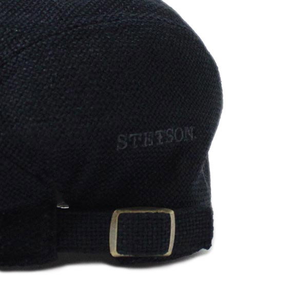 STETSON S〜3Lサイズ メッシュ ハンチング 日本製 小さいサイズ 大きいサイズ サマーニット サマーハンチング サイズ調整 手洗い 通気性抜群 紫外線対策 日よけ メンズ 男性 紳士 父の日 春 夏 秋 国産 帽子 ステットソン SE075_5