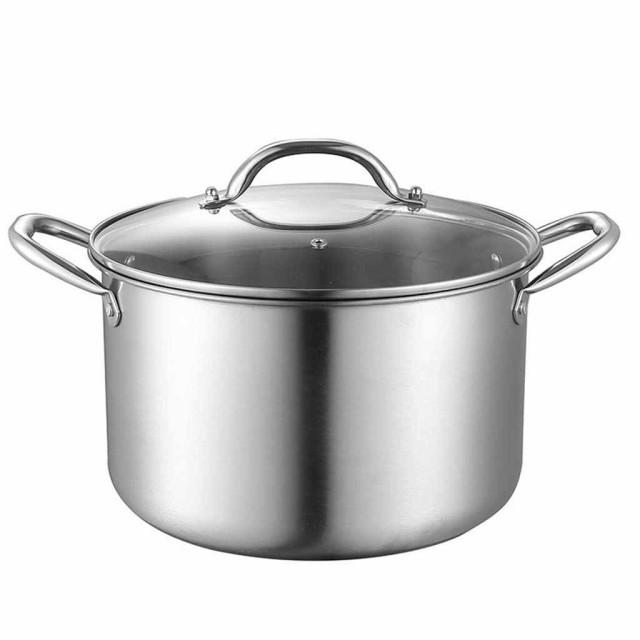 鍋セット ih 鍋 両手鍋 カレー鍋 寸胴鍋 ステンレス 鍋 キャンプ 鍋 アウトドア 鍋 大鍋 ih対応 28cm 卓上鍋 深型 大きい鍋 調理器具 オの通販は 6,062円