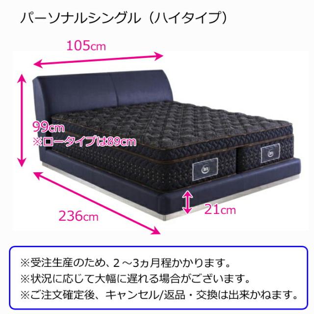 【正規代理店】サータ 幅105cm ベッドフレーム NEW YORK 550 パーソナルシングル/シングルサイズ Serta ニューヨーク ベッドフレーム単体 本革/選べるカラー/ウルトラスエード/コンテンポラリーデザイン PSサイズ 【開梱設置無料】の通販は