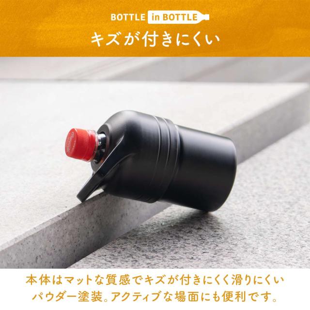 12個セット アトラス 水筒 300ml 500ml ペットボトルホルダー ペットボトルクーラー ボトルホルダー 保温水筒 保冷水筒 折りたたみボトル ハンドル付き ミニサイズ ABIB-FBK12P_9