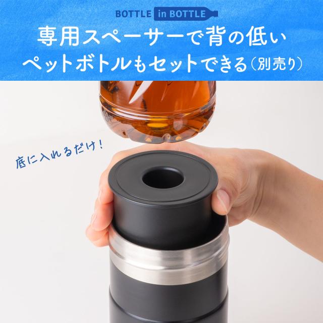 24個セット アトラス 水筒 500ml 650m ペットボトルホルダー ペットボトルクーラー ボトルホルダー 保温水筒 保冷水筒 折りたたみボトル ABIB-E24P_15