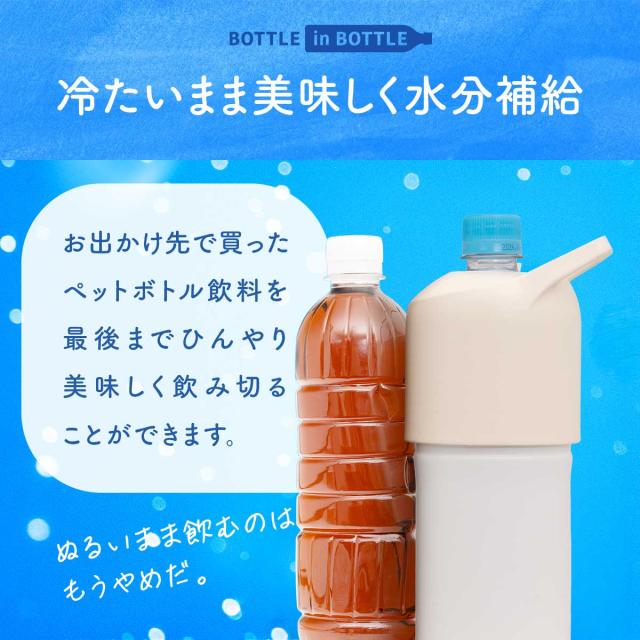 12個セット アトラス 水筒 500ml 700m 大容量タイプ ペットボトルホルダー ペットボトルクーラー ボトルホルダー 保温水筒 保冷水筒 折りたたみボトル ABIB-L12P_6