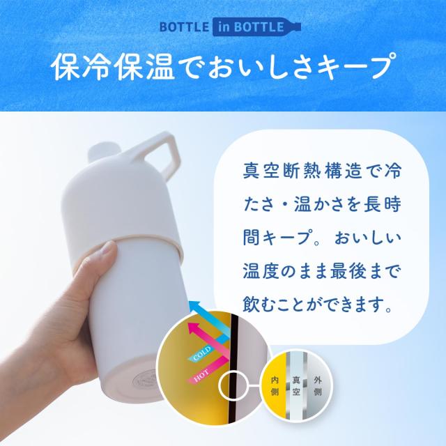 12個セット アトラス 水筒 500ml 700m 大容量タイプ ペットボトルホルダー ペットボトルクーラー ボトルホルダー 保温水筒 保冷水筒 折りたたみボトル ABIB-L12P_7
