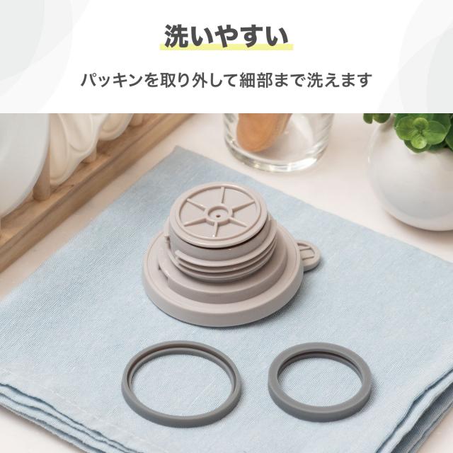 6個セット 卓上ポット 1L 保温 保冷 真空断熱 ステンレス 超軽量 コンパクト スリム 保冷ポット 保温ポット 魔法瓶 大容量 ブラック グレー オフホワイト ATP-1100-6P_10