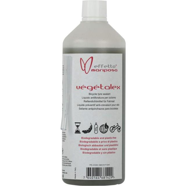 エフェットマリポサ effetto mariposa シーラント Vegetalex ベジタレックス 1000ml EMCHVT1000 パンク防止 修理 ロードバイク チューブレス タイヤ