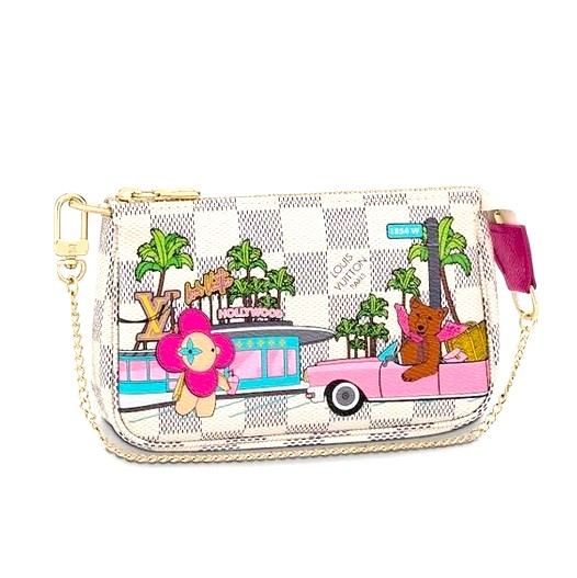 ルイヴィトン ミニ・ポシェット・アクセソワール ヴィトン バッグ 新品 限定品 プレゼント N60487 正規ギフト包装 LOUIS VUITTON