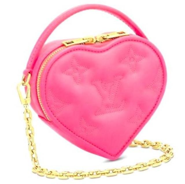 ルイヴィトン バッグ 限定品 正規ラッピング 紙袋付 ビトンバッグ louis vuitton M81893 ポップマイハート・ポーチ ピンク