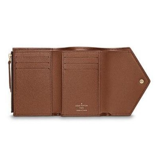 ルイヴィトン財布 ルイビトン財布 レディース 三つ折り財布 新品 LOUIS VUITTON ポルトフォイユヴィクトリーヌ モノグラム 正規ラッピング M62472