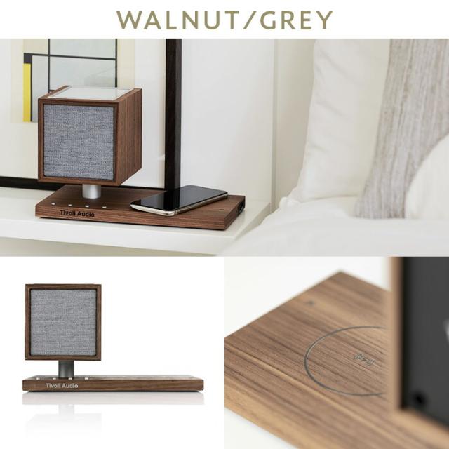 Tivoli audio REVIVE Bluetoothスピーカー Qiワイヤレス充電 (-Walnut/Grey)(-Black/Black)(-White/Grey)_8