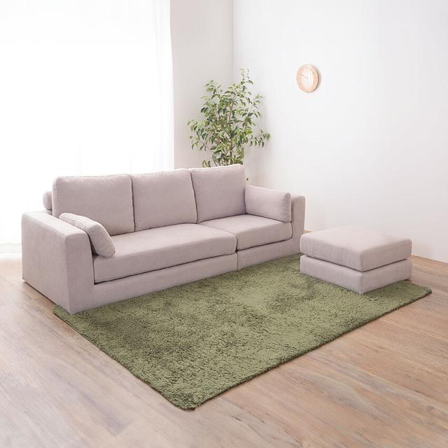 トルエ ソファ SS-122 //ソファ ソファー 3人掛け カウチソファ 北欧 カバーリング ポケットコイル オットマン付き クッション付き 脚取り外し ロータイプ使用可 ベージュ ブラウン 東谷