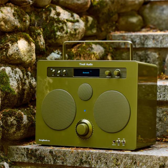 ブルートゥーススピーカー スピーカー bluetooth Tivoli Audio Songbook Max チボリオーディオ Green Cream/Brown_2