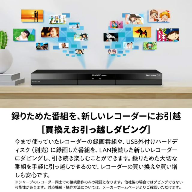 2024年新型モデル 2B-C20GW1 シャープ アクオス ブルーレイ // SHARP 便利家電 人気 売れ筋 最短発送 安心保証 お祝い 快適 正規品 新品 メーカー保証あり 20EW1 GWシリーズ 2000GB レコーダー お得 しゃーぷ TV ブルーレイレコーダー