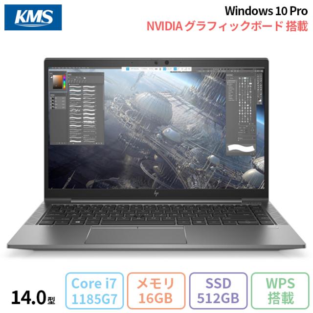 HP ZBook Firefly G8 ノートPC 73T34AW#ACF Win10Pro Office付き Core i7-1185G7 メモリ16GB SSD512GB 14インチ グラボ搭載 美品 メーカー展示品Sランクの通販は 52,896円