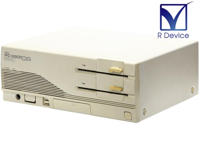 NEC Corporation PC-9801DA7 i386DX 20MHz/9.6MB/SCSI 100MB/5.25インチ フロッピィディスクドライブ 2基/内蔵リチウム電池交換済【中古パソコン】