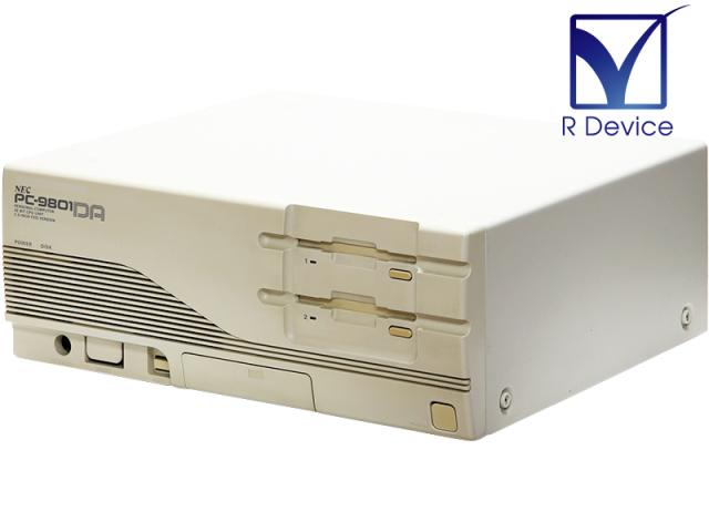 NEC Corporation PC-9801DA/U5 i386DX 20MHz/3.6MB/SASI 40MB/3.5インチ フロッピィディスクドライブ 2基/内蔵リチウム電池交換済【中古パソコン】の通販は