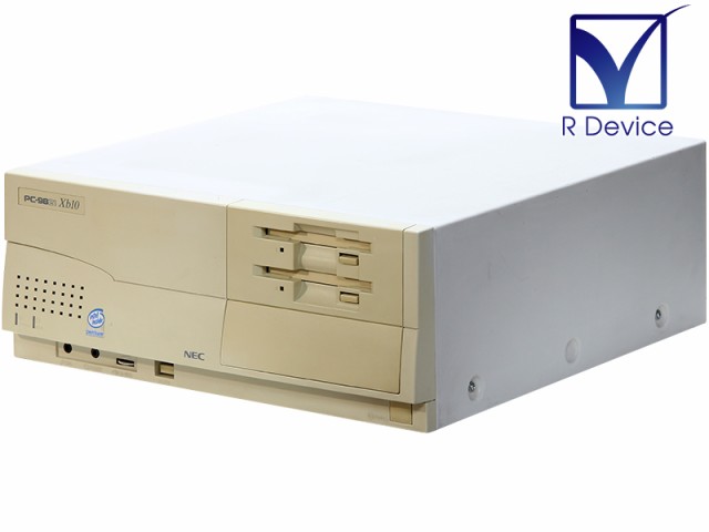NEC Corporation 98MATE PC-9821Xb10/J8 Pentium Processor 100MHz/8.0MB/4.3GB/3.5インチ フロッピィディスクドライブ 2基搭載【中古パソコン】の通販は 58,800円