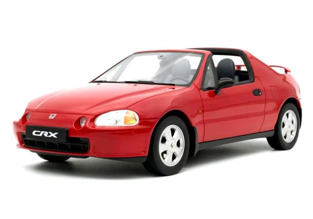OttO mobile 1/18 ホンダ CR-X デルソル 1995 レッドの通販は
